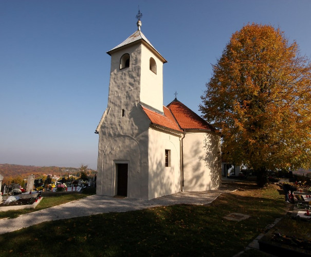 Crkva Sveti Križ u selu Otruševec (Izvor: Društvo inženjera i tehničara grada Samobora (dits.hr))