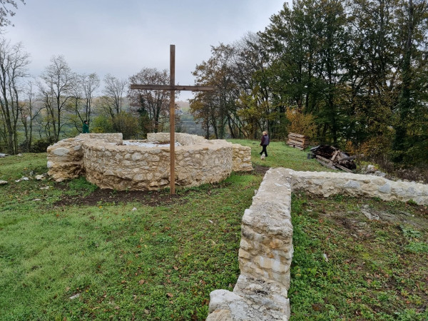 Otkopani i konzervirani ostaci ranokršćanske crkve svetog Jurja sagrađene u 5. stoljeću (Foto: Tomislav Beronić)