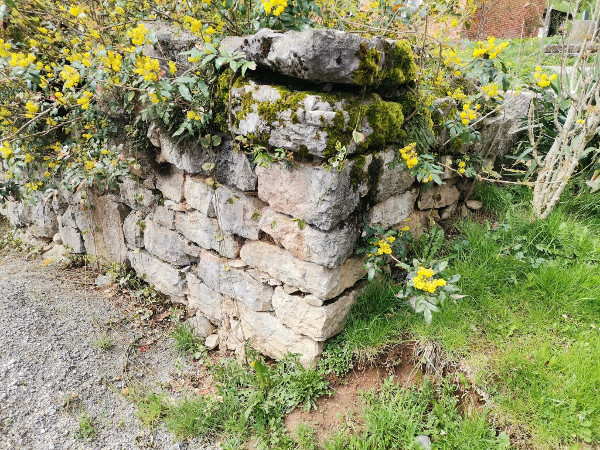 Jedan od kamenih podzida u selu Ladvenjak izgrađen od krupnog klesanog kamenja (Foto: Tomislav Beronić)