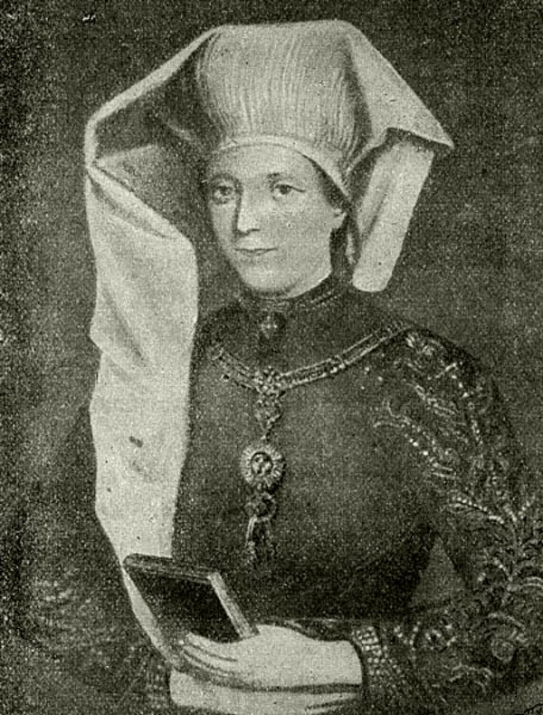 Portret kneginje Beatrice Frankopan; grad Bihać donijela je u miraz svome mužu Janošu Hunyadiju Korvinu (Izvor: wikipedia.org)