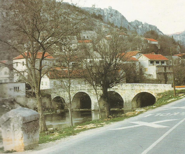 Panorama Prološca sa Suvajom (Izvor: Viktor Vito Grabovac: "Proložac kroz prostor i vrijeme", 1995.)